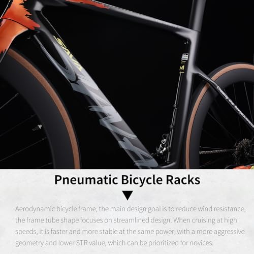 SAVADECK Carbon Fibre Road Bike Aurora-Green