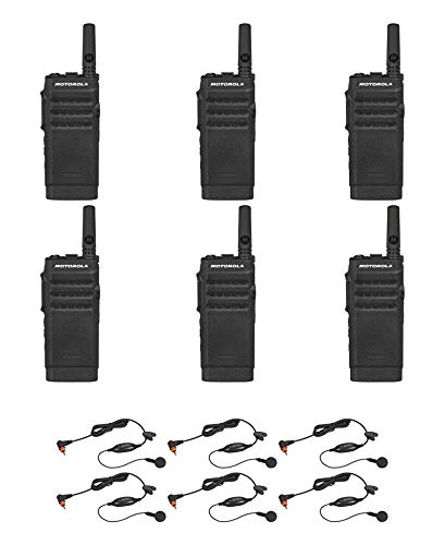 SR-Moto SL300-U-SC-2 UHF Digital DMR Radio 403-470MHz 2 Channel 3 Watt with Earbud (6 Pack)