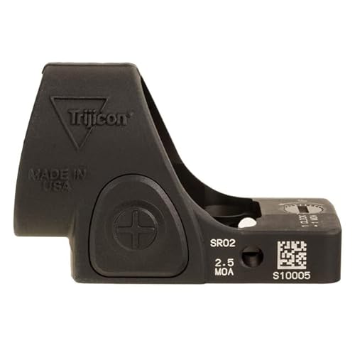 Trijicon SRO Sight Adjustable LED 5.0 MOA Red Dot Black
