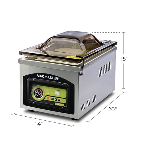 Vacmaster VP215 Chamber Vacuum Sealer Stainless Steel Silver