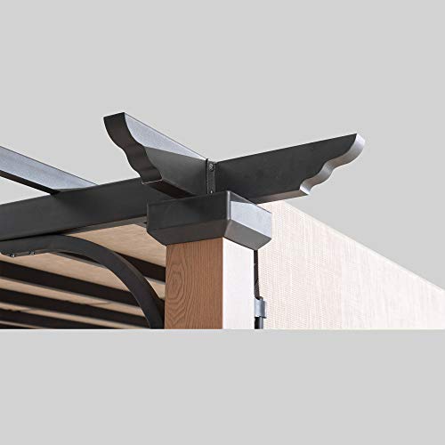 Sunjoy 110105005 Pergola Black/Brown