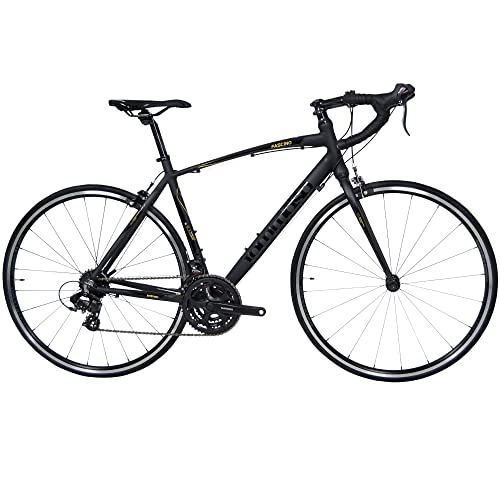 Tommaso Fascino Sport Performance Aluminum Road Bike Black/Yellow