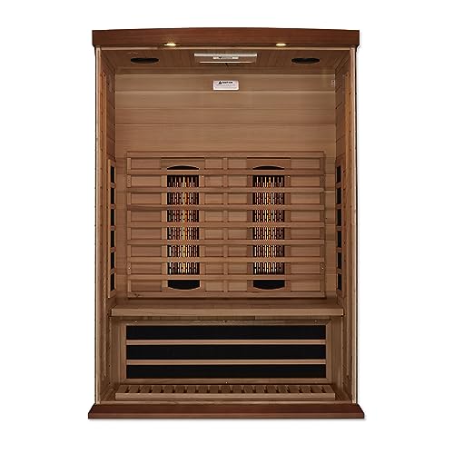 Maxxus Sauna Full Spectrum Near Zero EMF FAR Infrared Carbon Canadian Hemlock