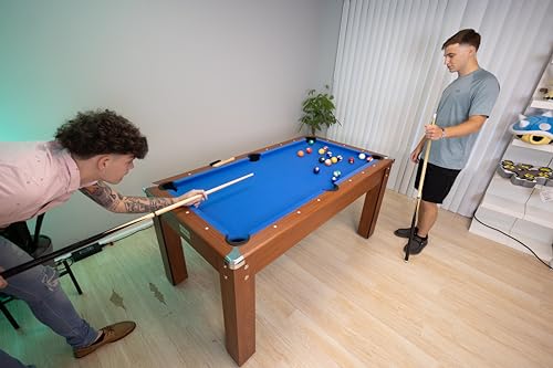 RACK Bolton 5.5-Foot Billiard/Pool Table Brown