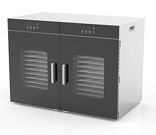 Kolice Commercial High Capacity 32-Tier Dried Fruit Machine Stainless Steel