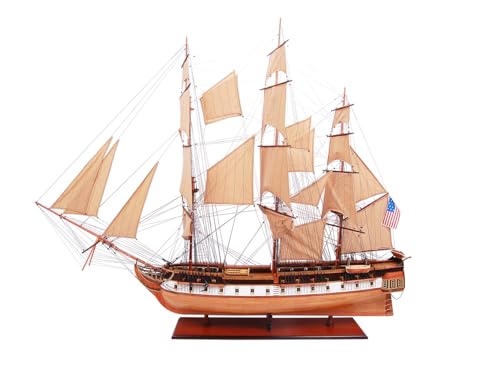 Old Modern Handicrafts USS Constitution Model Ship & Hat Combo Multi Color