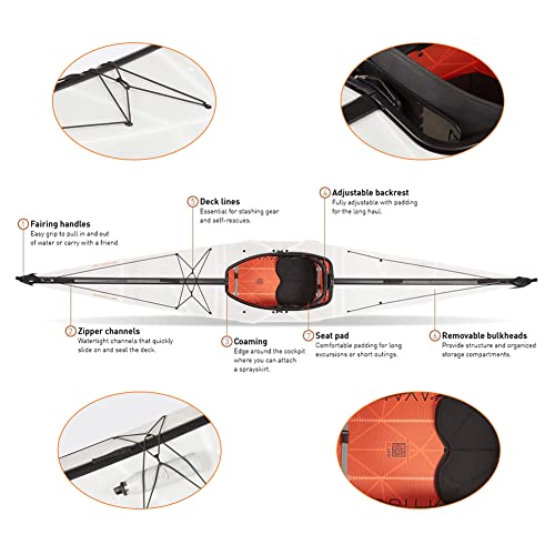 Oru Kayak Bay ST Starter Bundle White