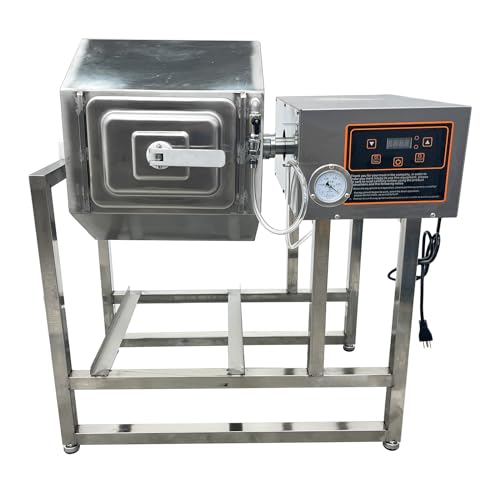 LGXEnzhuo 110V 42L Electric Vacuum Pump Meat Curing Machine Silver