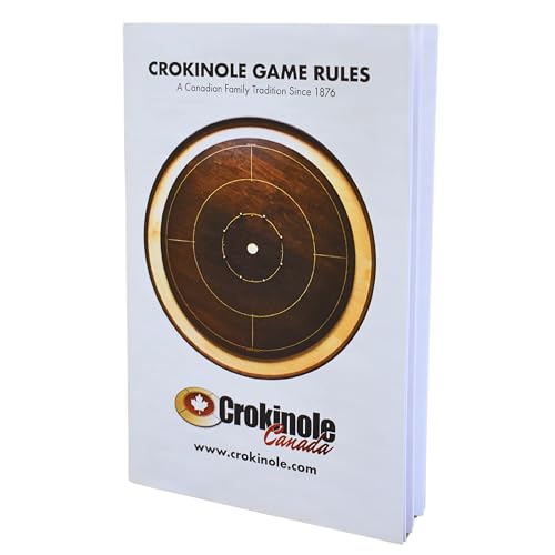 Crokinole Canada The Red Maple Tournament Style Crokinole Board Game Set Red