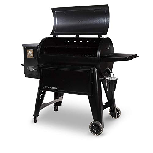 PIT BOSS PB1150G Wood Pellet Grill with Cover and Folding Front Shelf, 1150 sq. inch Black