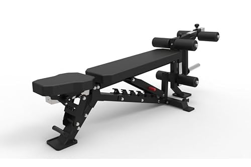 Bolt Fitness Supply VENOM Gapless Adjustable Bench Black