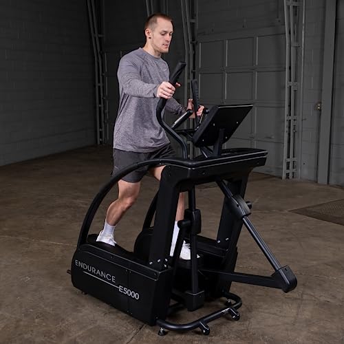 Body-Solid Elliptical Trainer Machine (E5000) Black