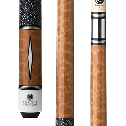 LUCASI Custom Diamond Series Pool Cue Apitong Inlays