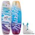 Hyperlite Divine Womens Wakeboard W/Allure Bindings White/Multi 128cm