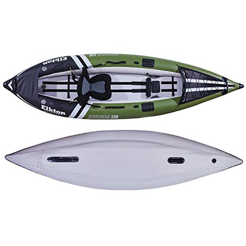 Elkton Outdoors Steelhead Inflatable Fishing Kayak Single