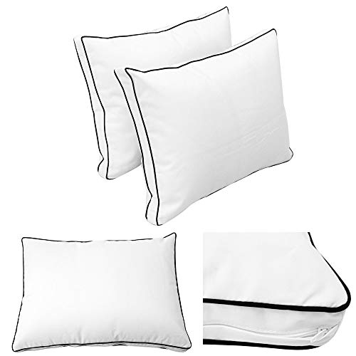 Prolinemax Style1 Twin Size 5PC Outdoor Daybed Cushion Set White