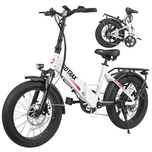 Gotrax R2 20" Folding Electric Bike White