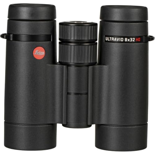 Leica 8x32 Ultravid HD-Plus Waterproof Roof Prism Binocular Black
