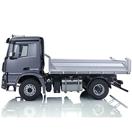 TOUCAN RC HOBBY HUINA Kabolite 1/14 Metal Hydraulic RC Dumper K3362 Gray