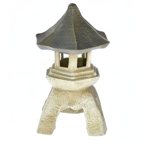 Design Toscano Asian Decor Pagoda Lantern Statue Giant Two-tone Stone