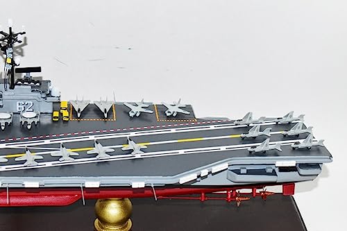 Squadron Nostalgia LLC USS Independence CV-62 Aircraft Carrier Scale Model Mahogany Multi-Colored
