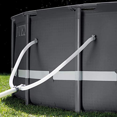 Intex Ultra XTR Frame 14' x 42" Round Above Ground Swimming Pool Set Blue