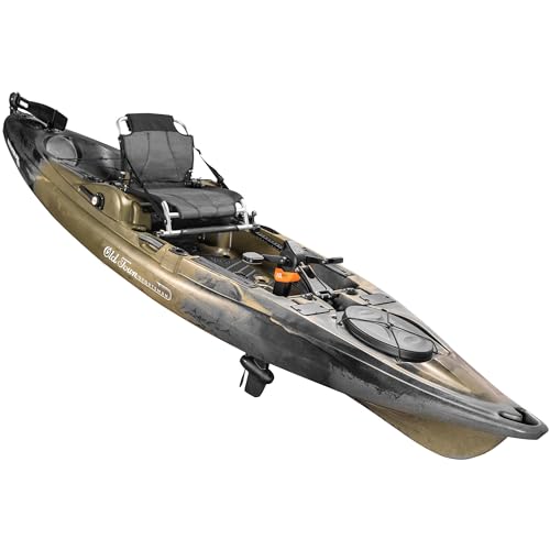 Old Town Sportsman BigWater PDL 132 Pedal Fishing Kayak Marsh Camo
