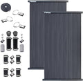 SolarPoolSupply DIY Solar Pool Heater Kit 2-4x8 / 2" I.D. Header