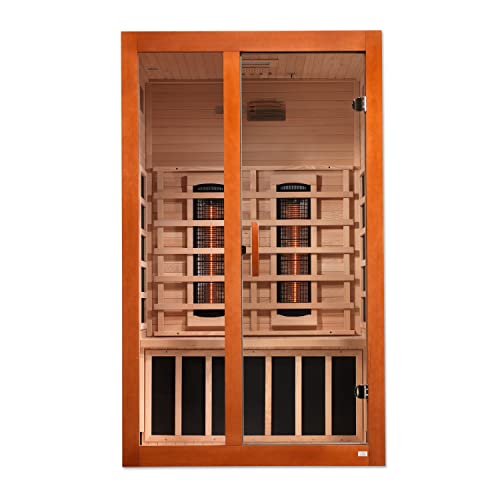 DYNAMIC SAUNAS Santiago Full Spectrum Ultra Low EMF FAR Infrared Sauna