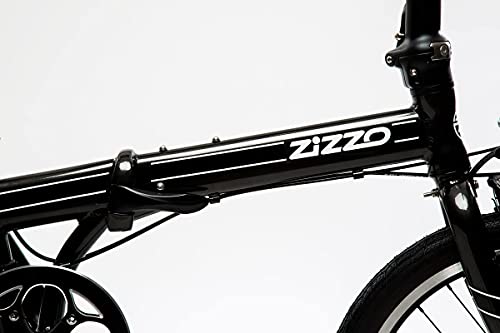 ZiZZO Urbano 24lb Aluminum Folding Bike Space Gray