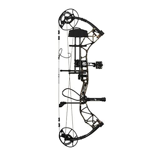 Bear Archery Resurgence Ready to Hunt Compound Bow Package 60 lb Left Hand Mossy Oak Break Up Country DNA
