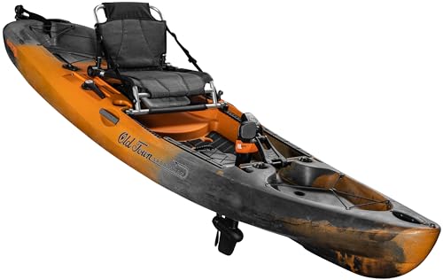 Old Town Sportsman Salty PDL 120 Pedal Fishing Kayak Ember Camo