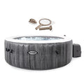 Intex PureSpa Plus Inflatable Hot Tub with Accessory Kit Gray