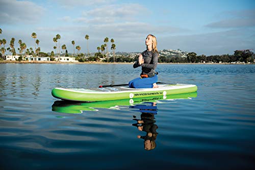 ADVANCED ELEMENTS Lotus Yoga Inflatable Stand Up Paddle Board White