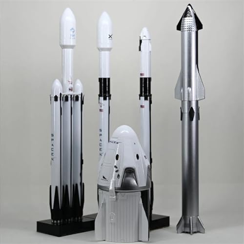 NOVSKI SpaceX Dragon Falcon 9 Rocket Model Set 5 Sets