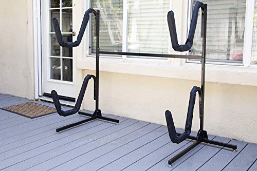 Insight Goods Kayak Rack - Free Standing Kayak Storage for Indoor/Outdoor (4 Kayaks)