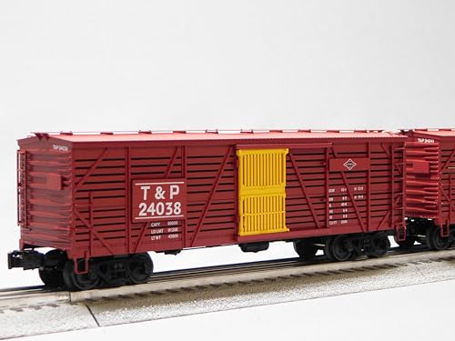 LIONEL TRAINS Vision LINE Texas & Pacific Sheep Stock 3-Car Set Multicolor