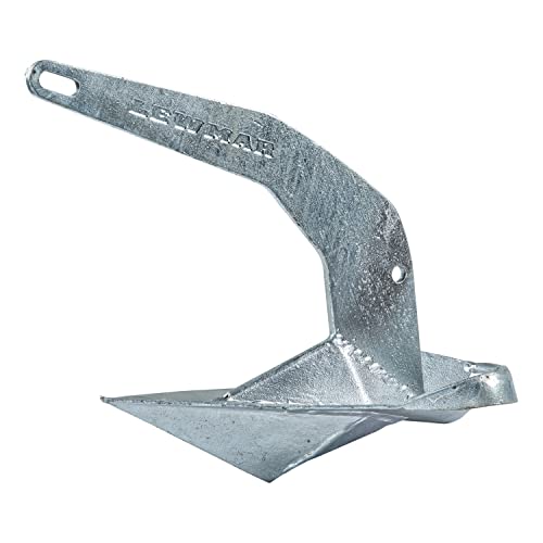 Lewmar Galvanized Steel Epsilon Anchor 88 lbs for Boats 60'-75' Silver