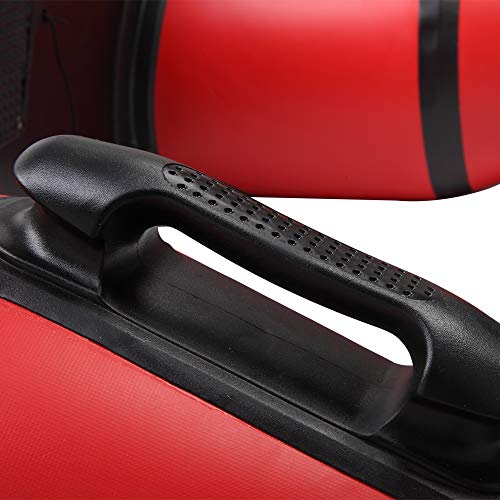 Generic Camping Survivals PVC Water Adult Assault Boat Red And Black