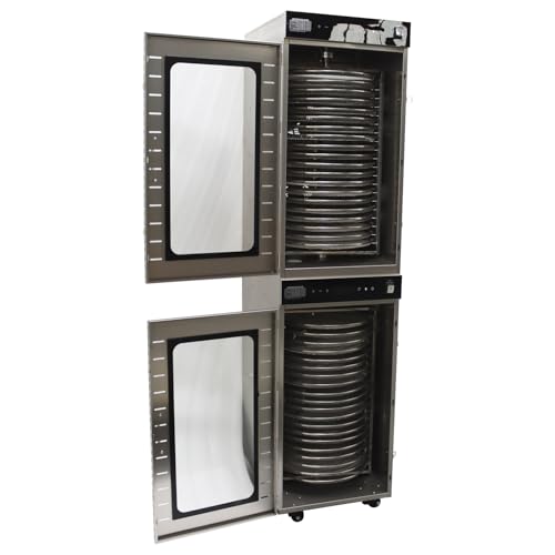 HayWHNKN 40-Layer Rotary Food Dehydrator Machine Silver
