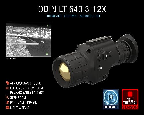 Force Technologies Odin LT Wearable Compact Thermal Monocular 640x480 3-12x
