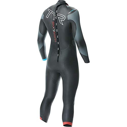 TYR Men's Cat 3 Wetsuit Black/Red/Blue