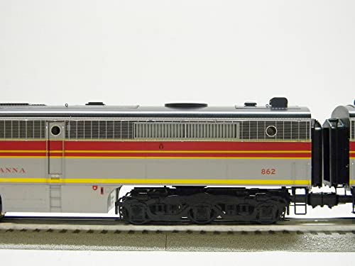 Generic Erie Lackawanna Legacy PA AA Diesel Locomotive Engine Set #862 & #863 O Gauge Multicolor
