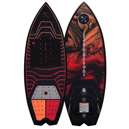 Hyperlite Automatic Wakesurfer 5ft Black/Red