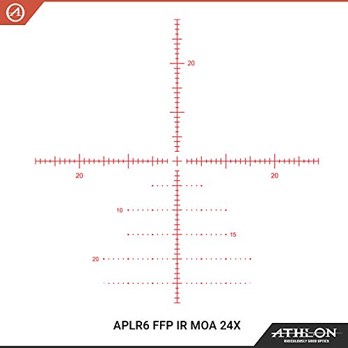 Athlon Optics Helos BTR Gen2 6-24X56 Riflescope Gray