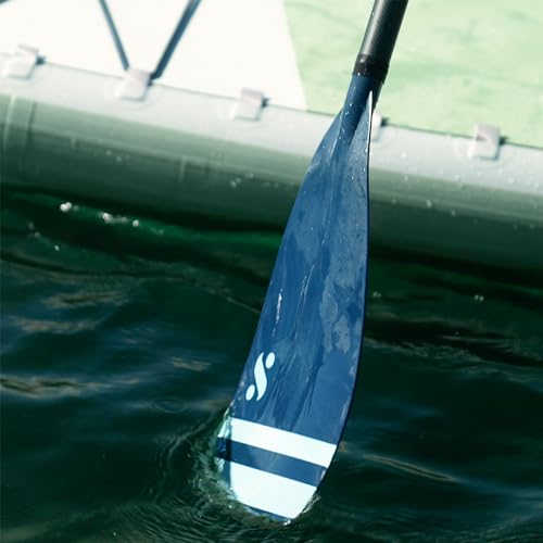 ISLE Surf and SUP Pioneer 3.0 Inflatable Stand Up Paddle Board Ice/Lumin/Slate