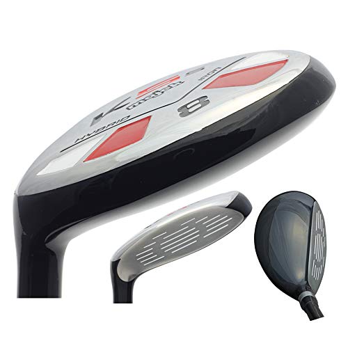Majek Left Handed Golf Hybrid Set Black