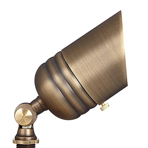 VOLT 20-Pack 12V Fat Boy Solid Brass Outdoor Spotlights Bronze