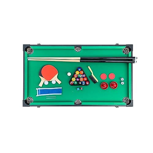 KICK Quad 48" 4-in-1 Multi Game Table Black