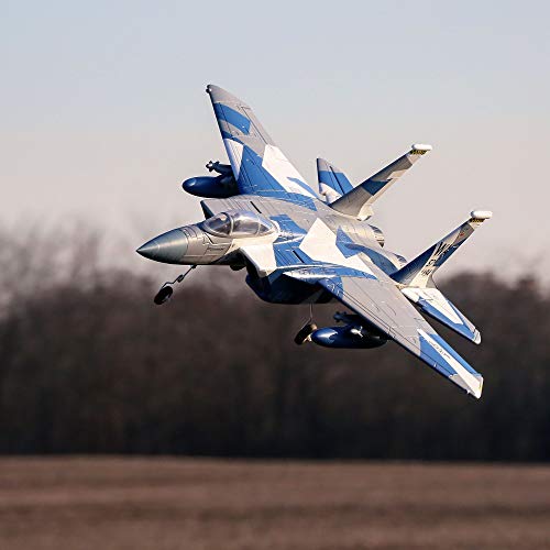 E-flite F-15 Eagle 64mm EDF RC Airplane BNF Basic with AS3X and Safe Select EFL9750